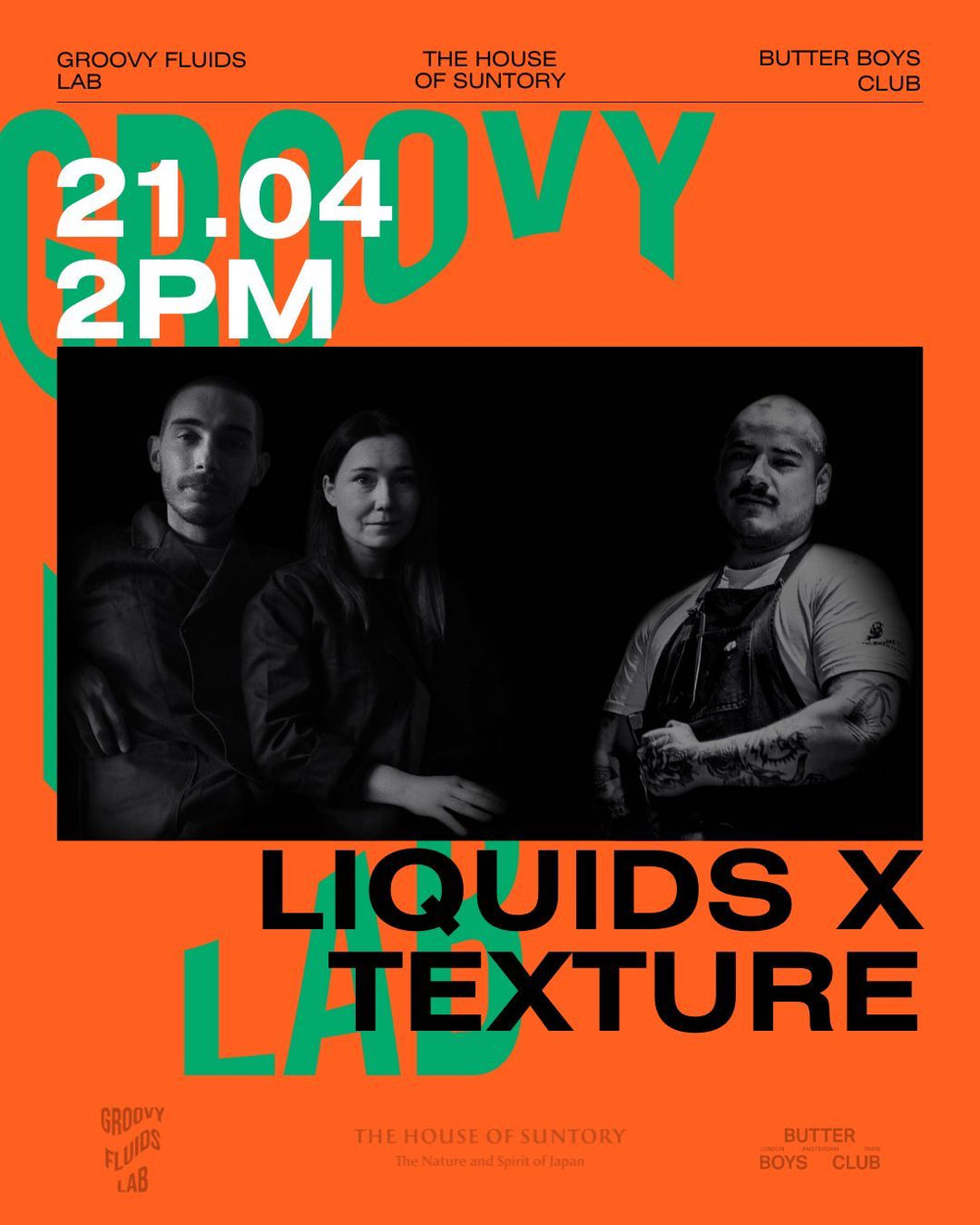 Groovy Fluids Lab x Butter Boys Club 21-04-2024 | 6pm - till late